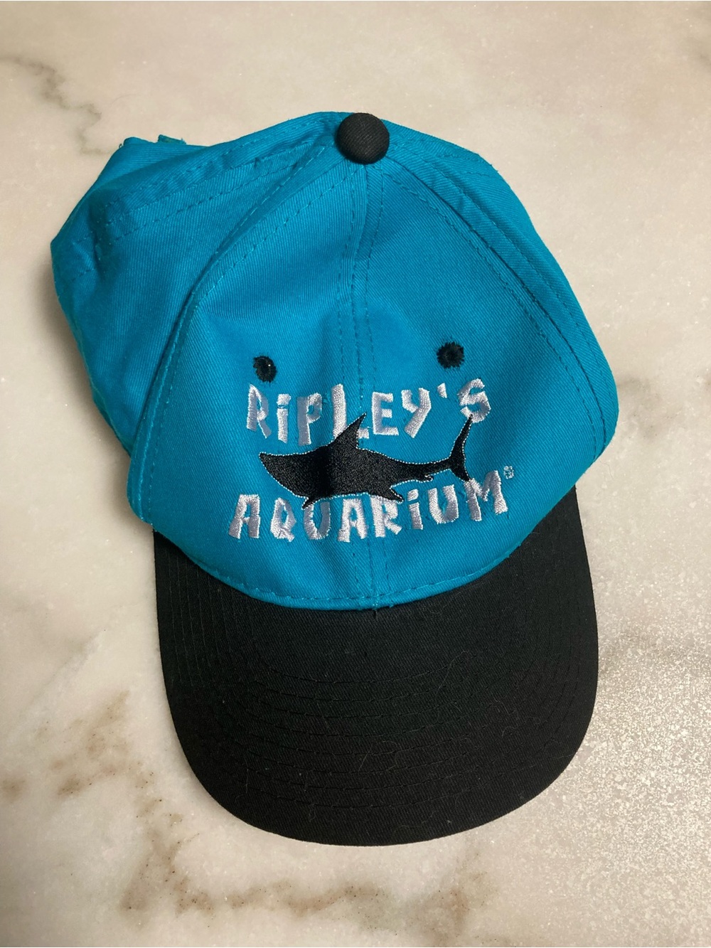 Kids' Ripleys Aquarium Tennessee Teal and Black Cap adjustable